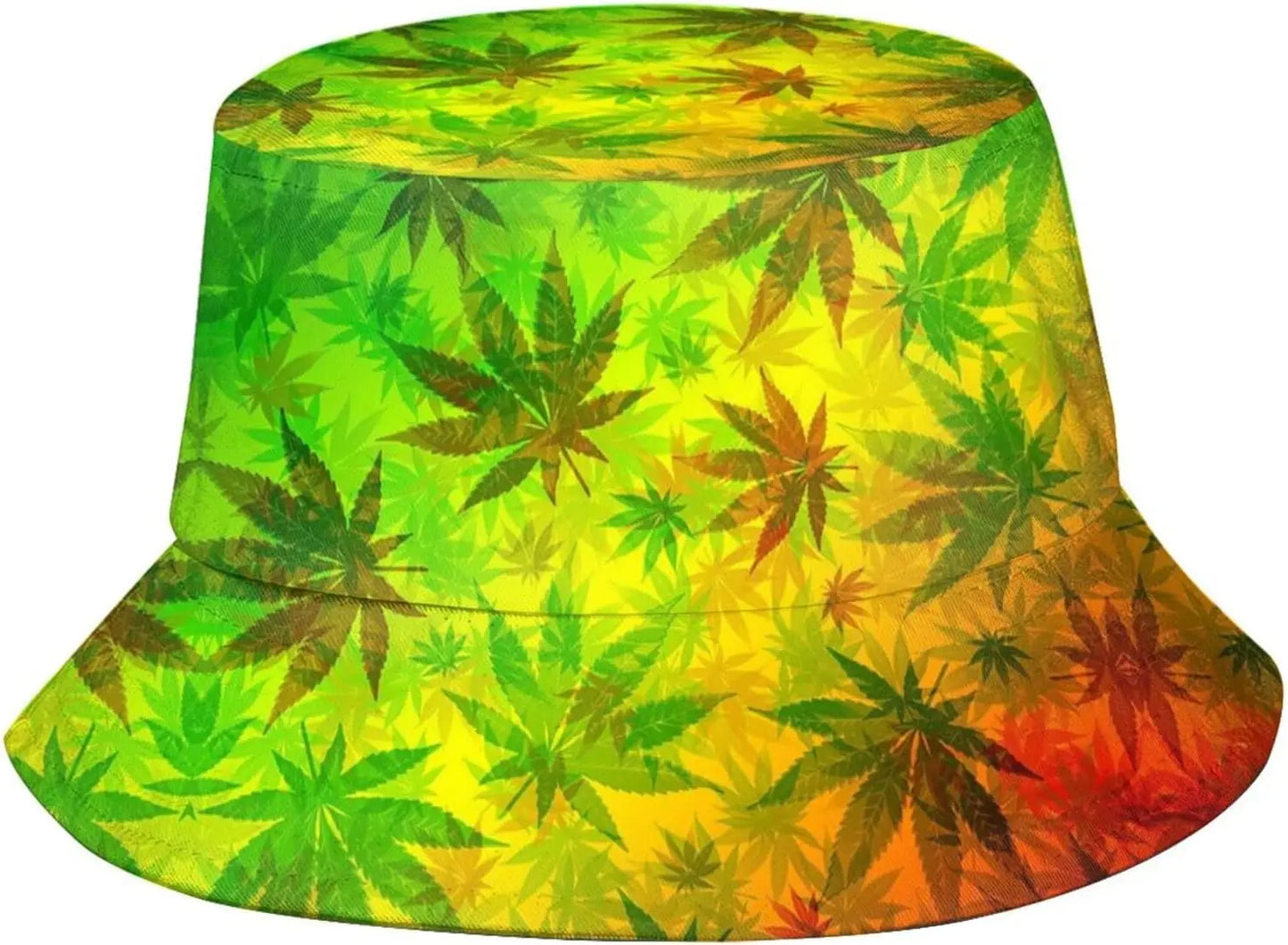 Jamaica Flag Jamaican Bucket Hat Wide Brim UV Protection Sun Hat
