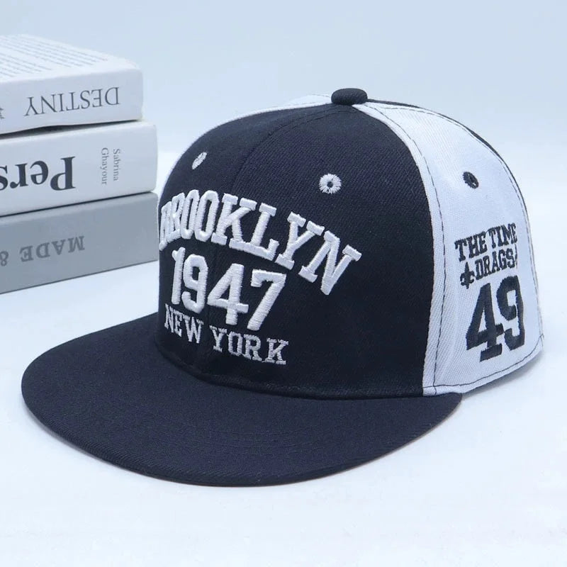Man hats Fashion Letter Embroidery Snapback Cap
