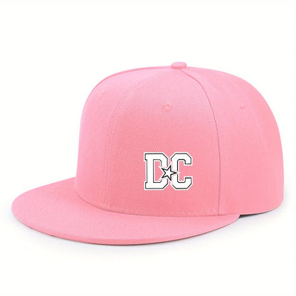 Unisex Letter Print Hip-hop Snapback Cap