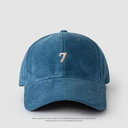 Winter 60-65 cm Large Size Corduroy Baseball Cap For Men Women