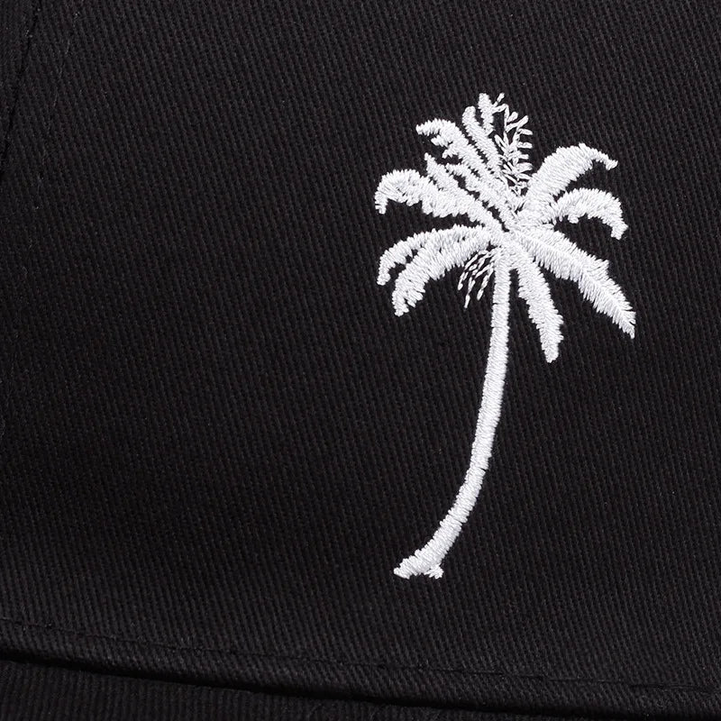 Unisex Coconut Tree Embroidery Baseball Caps