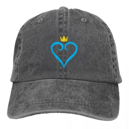 Kingdom Hearts Painting Stuff Unisex Style Baseball Cap