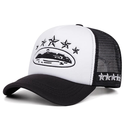 New Five Star Embroidered Men's Trendy Baseball Hat