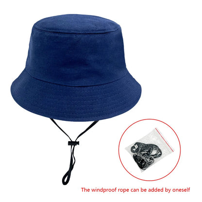 Circumference Fisherman's Hat Female Face Show Small Face Cover Bucket Hat