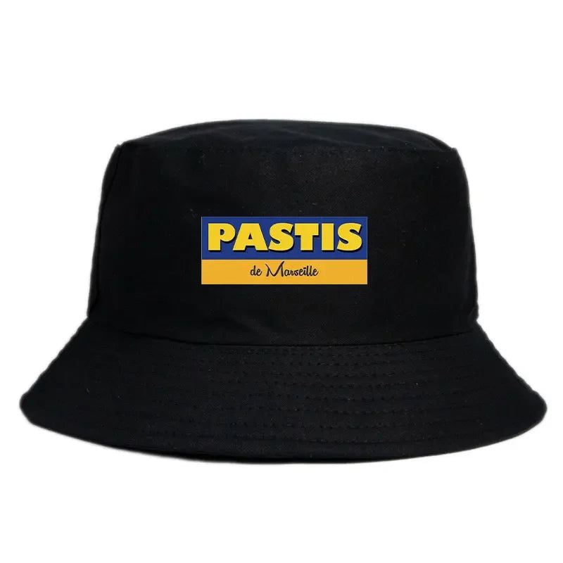 France Pastis Bob Unisex Casual Cotton Reversible Bucket Hat