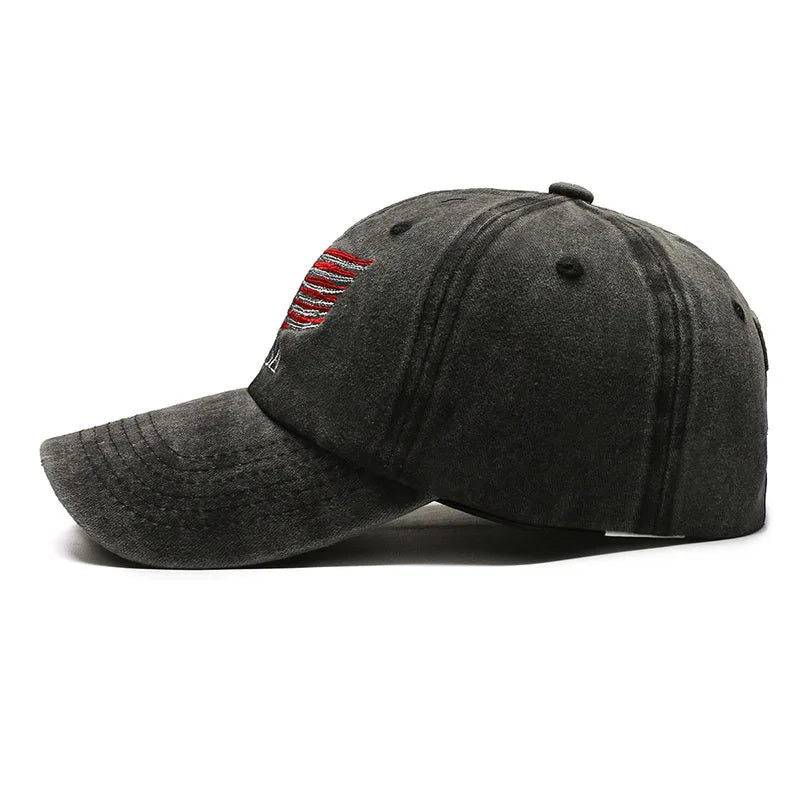 Lightweight Adjustable Unisex Embroidery Baseball Cap For Women Men