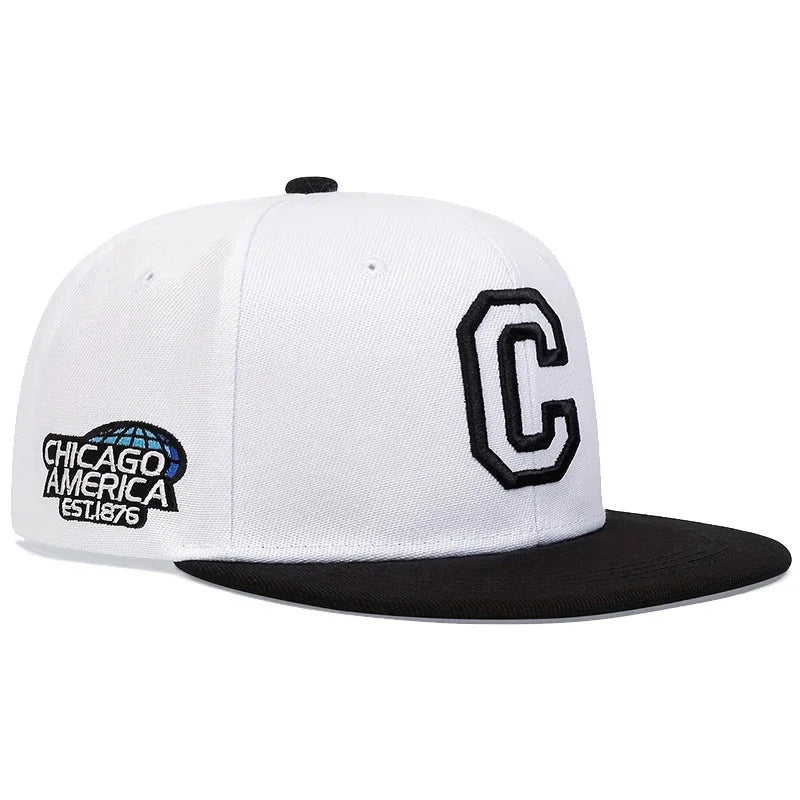 Unisex C letter Embroidery Hip-hop Hats Spring And Autumn Outdoor