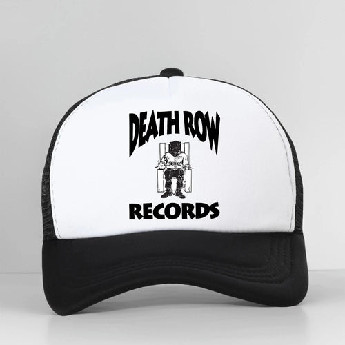Funny Golf Hat Death Row Records White Baseball Cap