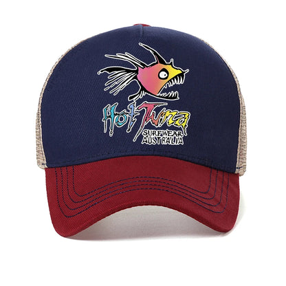 Men's Hot Tuna Surfing Graphic Baseball Cap