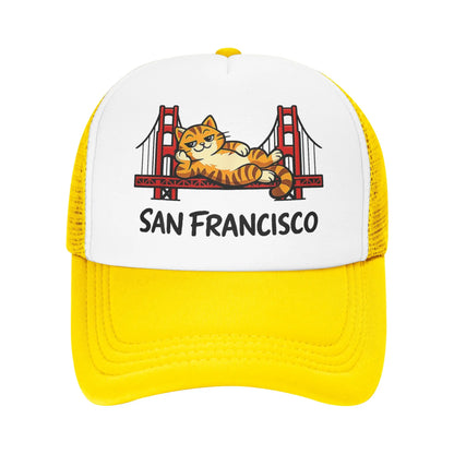 Cat San Trucker Baseball Cap