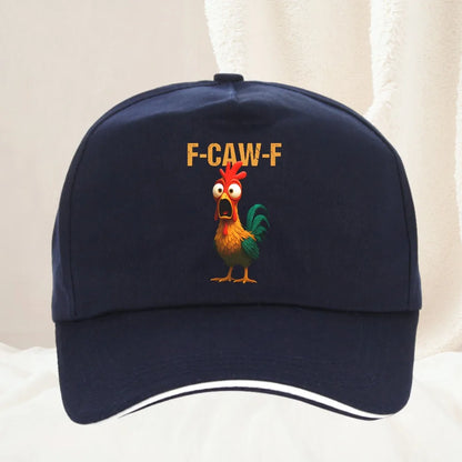 Funny Summer F Caw F Chicken Harajuku New Baseball Cap