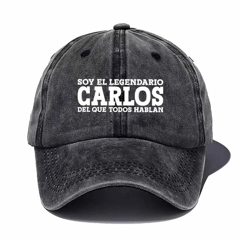 Carlos Sloganel Classic Legendary Baseball Cap