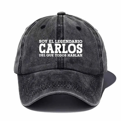 Carlos Sloganel Classic Legendary Baseball Cap