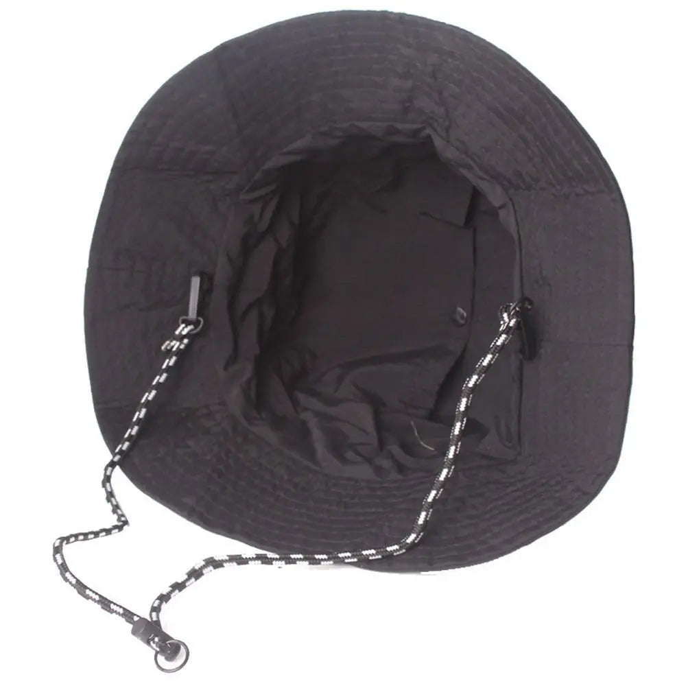 Anti-UV Summer Sun Protection Waterproof Bucket Hat Camping Hiking Cap
