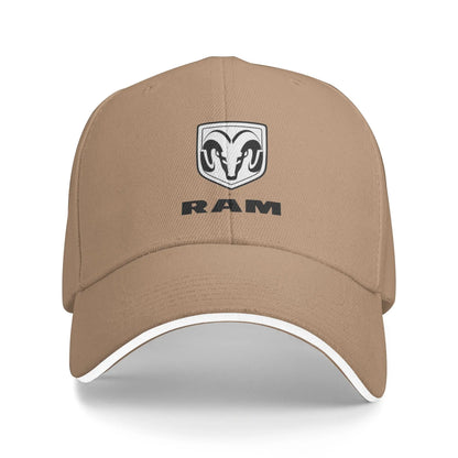 RAM Black Logo Casual Baseball Cap