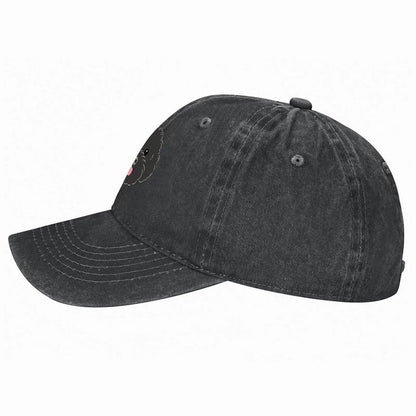 LOVE Black Toy Poodle Baseball Cap