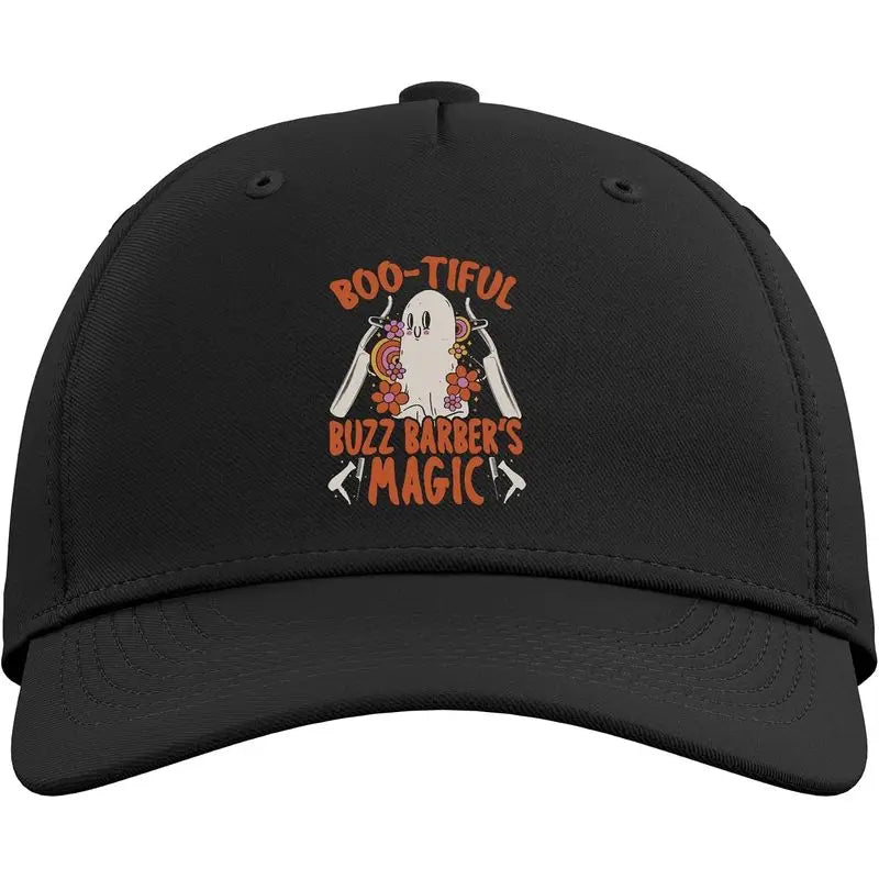 Boo-Tiful Buzz Barber's Magic Scary Barber Halloween Baseball Hat