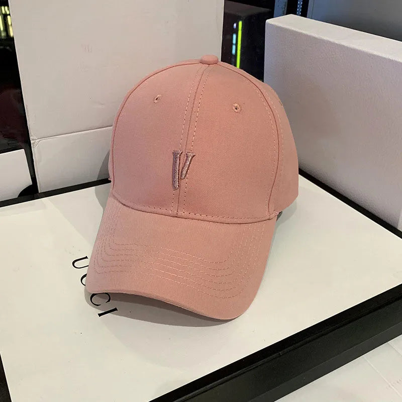 New Fashion Large Size Women Street Show Face Small Sun-Shading Baseball Cap
