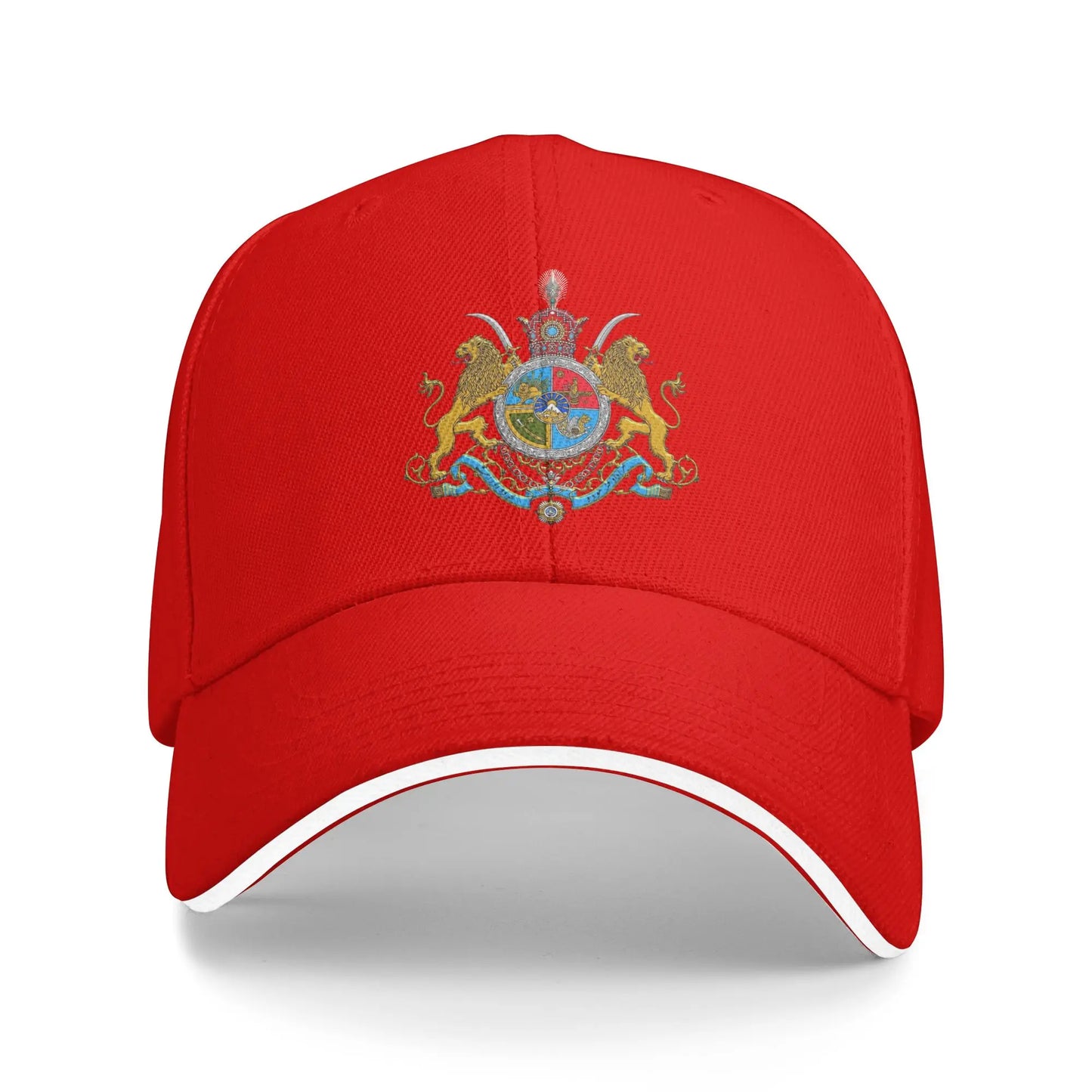 Iranian Imperial Coat of Arms Of Iran Pahlavi Dynasty Baseball Cap