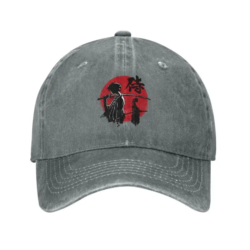 Custom Cotton Mugen And Jin Sumi E Samurai Champloo Baseball Cap
