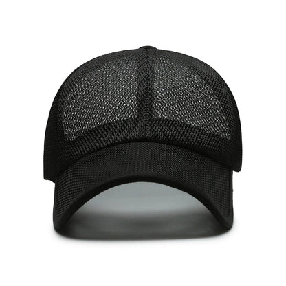 Sports Sunscreen Breathable Mesh Baseball Cap Openwork Brim Sunhat