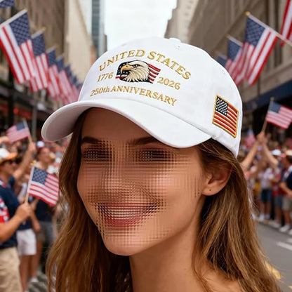 250th Anniversary Hat USA Patriotic Baseball Caps For Men Women