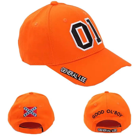 General Lee 01 Cosplay Hat Embroidery Unisex