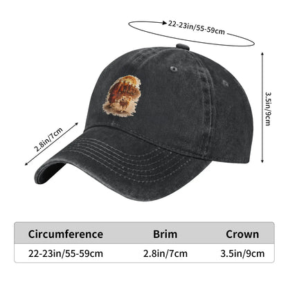 Summer Aloka Dog Walk for Peace Buddhist Monk & Dog Baseball Cap