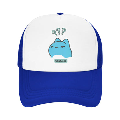 Adult Bugcat Capoo Funny Friends Trucker Hat Mesh Baseball Cap