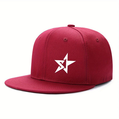 Snapback Caps Hardtop bBreathable Wide Brimmed Hip-Hop
