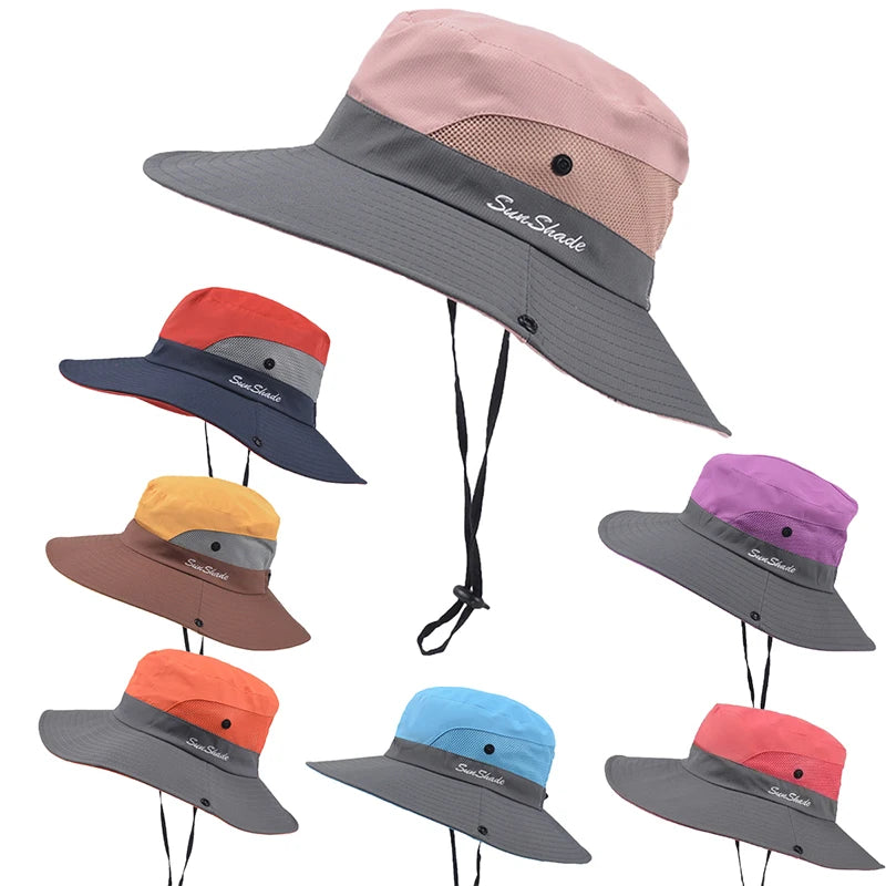 Foldable Fisherman's Hat Cycling Travel Fishing Bucket Hat