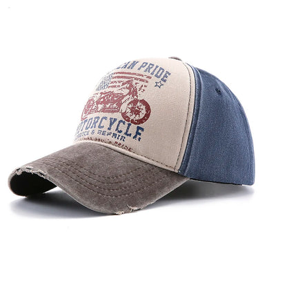 American Washed Cotton Baseball Caps Spring