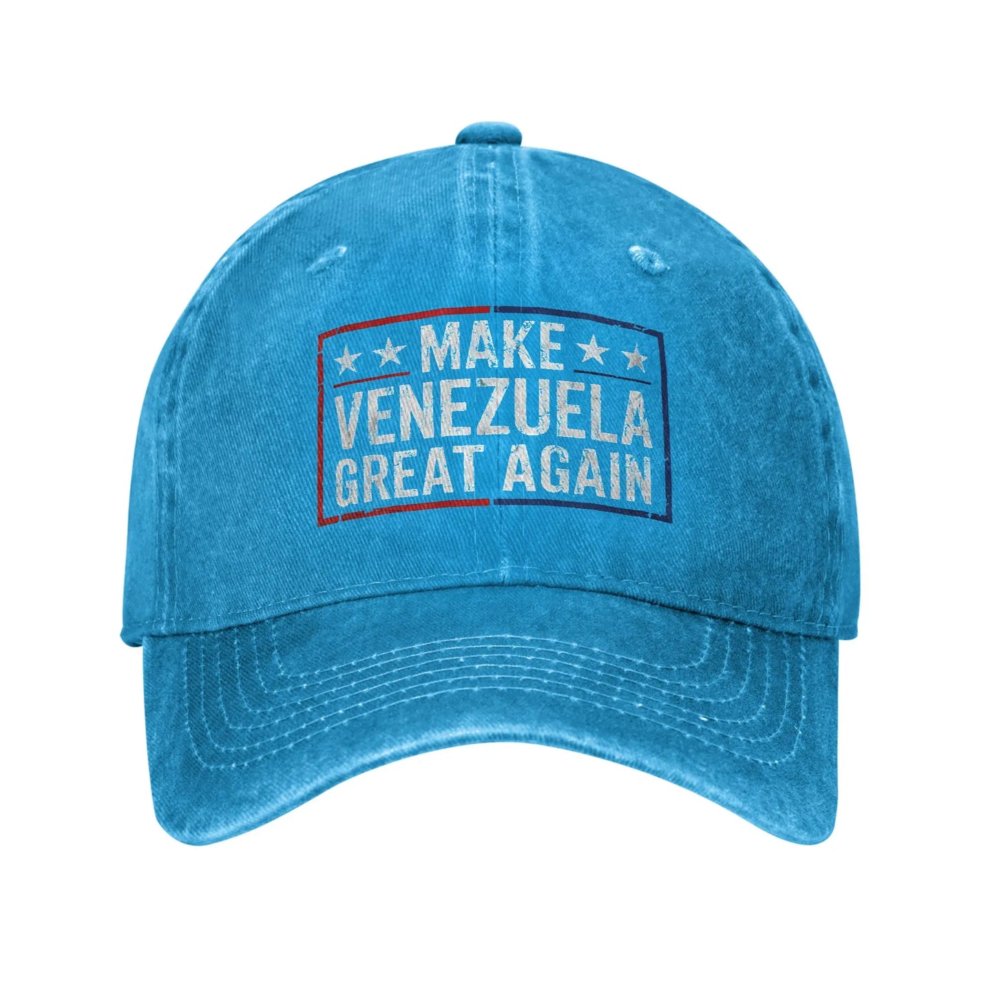 Washed Baseball Cap Make Venezuela Great Again Summer Trucker Hat For Female Male