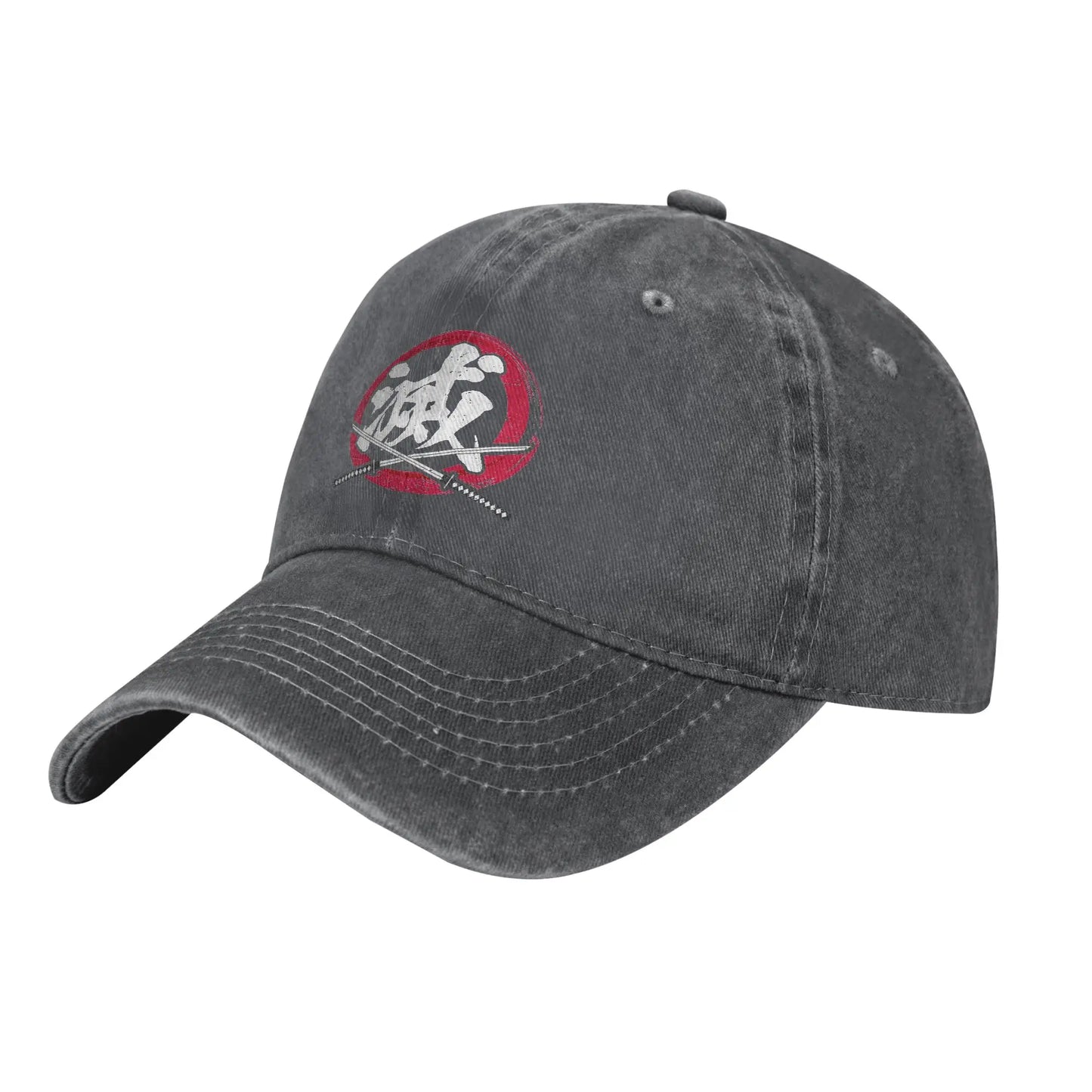 Vintage Demon Slayer Baseball Cap Destroy Kanji Japanese