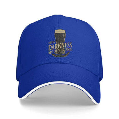 Hello Darkness My Old Friend Outdoor Sport Trucker Hat Baseball Caps