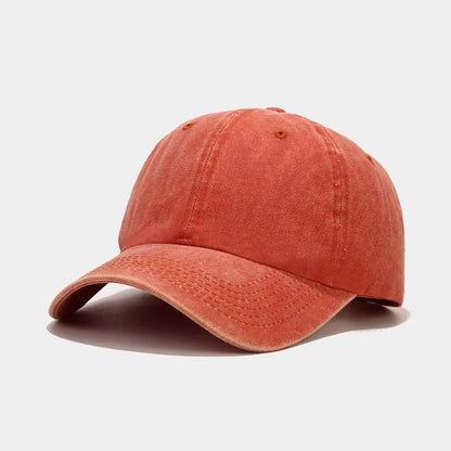New Spring Summer Cap Washed Cotton Baseball Cap Men Women