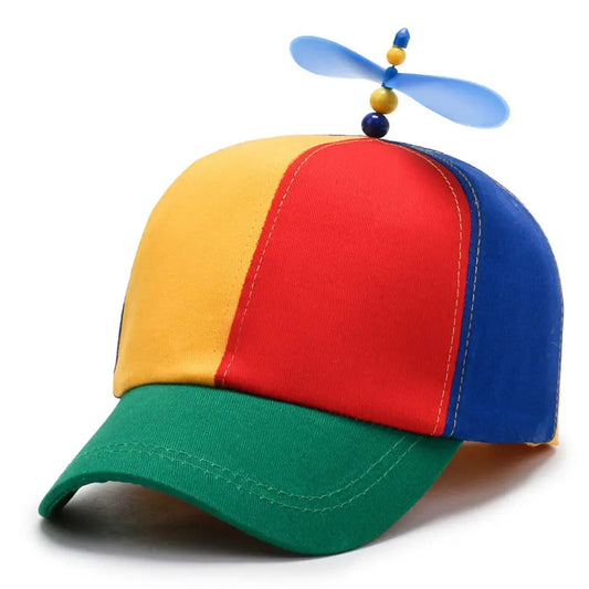 Helicopter Propeller Adventure Dad Hat Rainbow Bamboo Dragonfly Baseball Cap