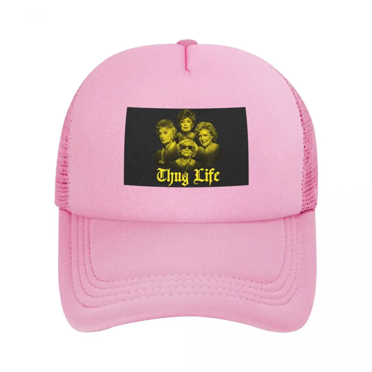 Thug Life Golden Mesh Baseball Caps