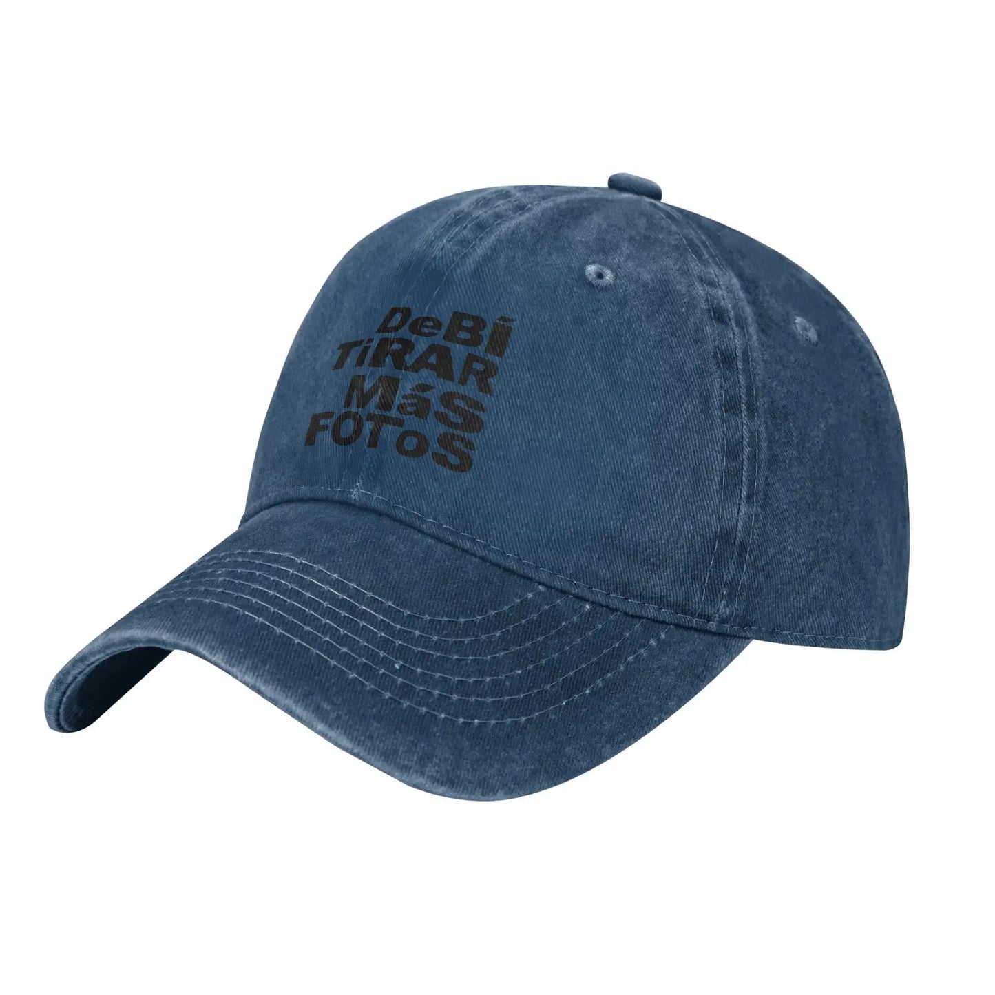 Vintage DTMF With Bear Cartoon Debi Tirar Mas Fotos Baseball Cap For Men Women