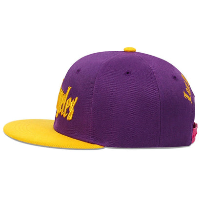 Men Baseball Cap Letter Hip Hop Street dance Snapback Hat For Men Women