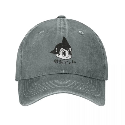 Astro Boy Manga Spring Summer Cap Dad Ponytail Baseball Cap