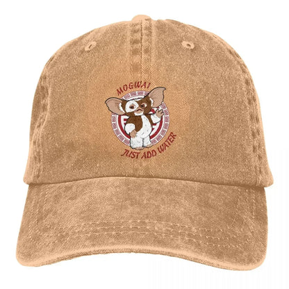 Washed Men's Baseball Cap GIZMO Essential Trucker Snapback Cowboy Caps Dad Hat