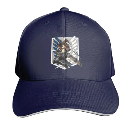 Attack On Titan Anime Logo Cap Fashion Casual Baseball Caps