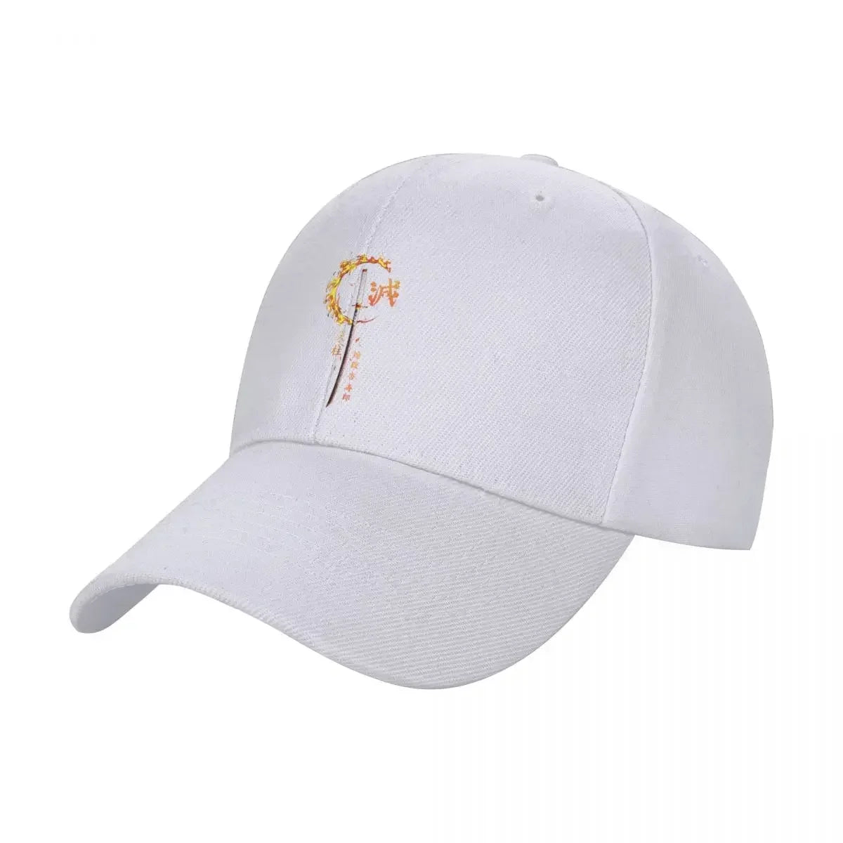 Demon Sword Blade Of Fire Flame Baseball Cap