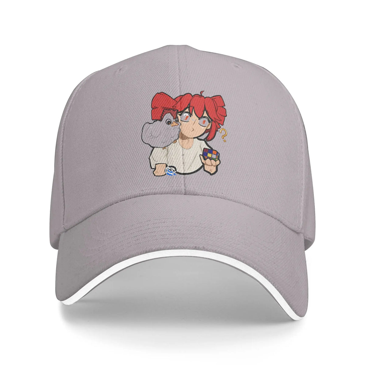 Kasane Teto Chicken Rubik Cube Baseball Cap