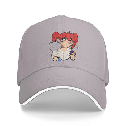 Kasane Teto Chicken Rubik Cube Baseball Cap