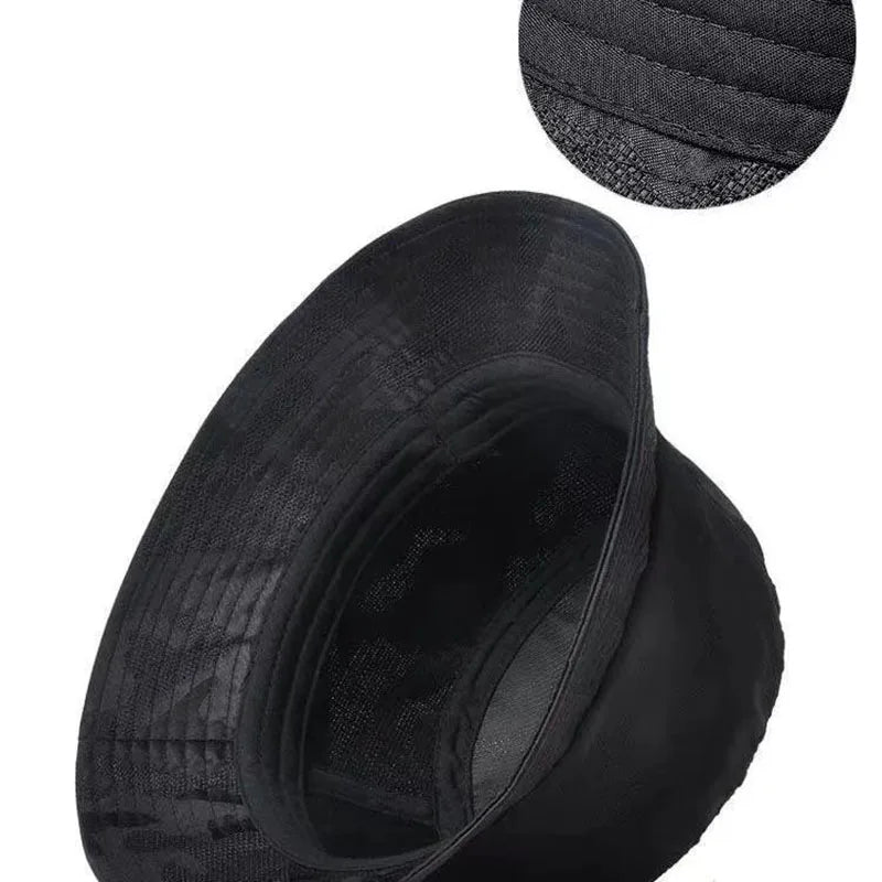 Breathable Camouflage Fisherman Hat Fashion Shade Bucket Hats