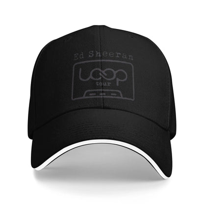 Men Women Ed Sheeran LOOP Tour Hats Trendy Baseball Cap
