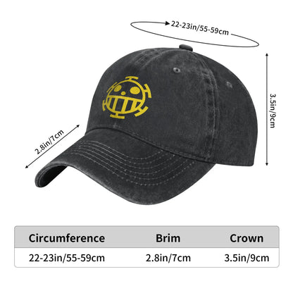 Trafalgar Law Ones Pieces Baseball Caps