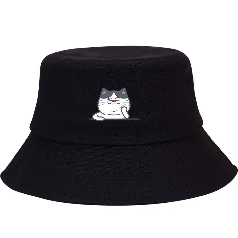 Bucket Hats With Cute Cat